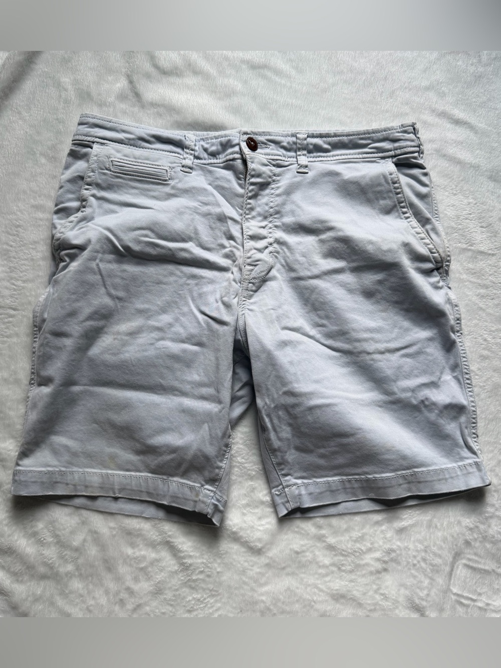 American Eagle Outfitters Extreme Flex Classic Chino Shorts Gray